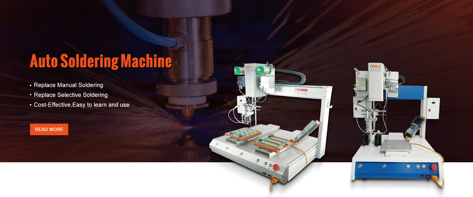 Automatic lead cutter robot for electronic pcb lead cutting