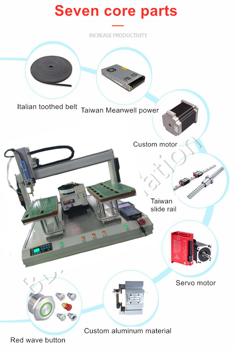 High Efficiency Automatic Screw Assembly Machine for Headless Screw